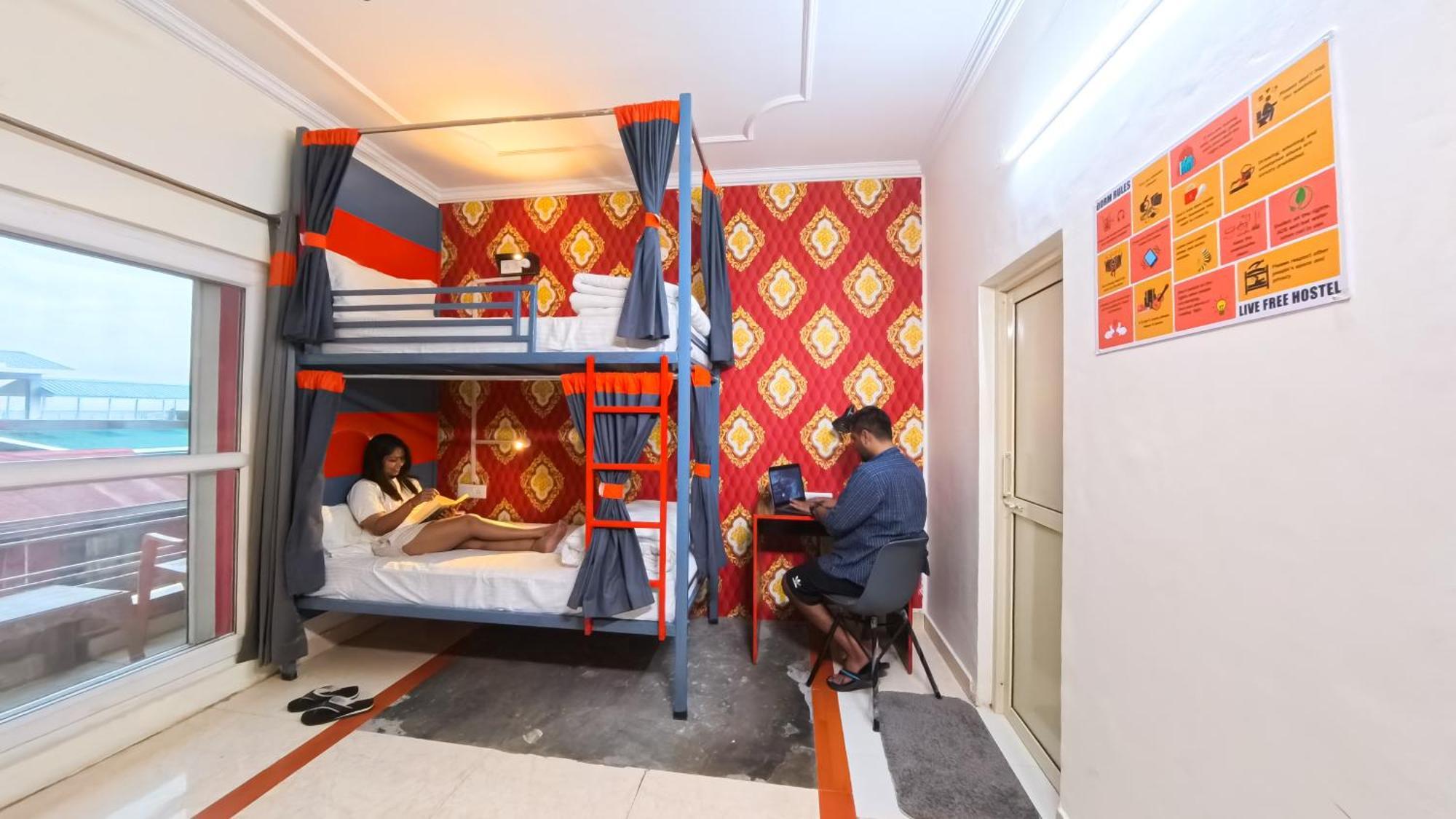 Live Free Hostel, Mcleodganj ماكليود غانج المظهر الخارجي الصورة
